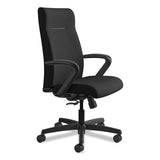 Ignition Series Executive High-back Chair, Supports Up To 300 Lbs., Black Seat-black Back, Black Base