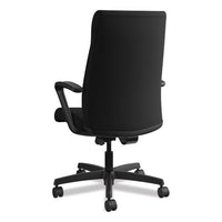 Ignition Series Executive High-back Chair, Supports Up To 300 Lbs., Black Seat-black Back, Black Base