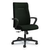 Ignition Series Executive High-back Chair, Supports Up To 300 Lbs., Black Seat-black Back, Black Base