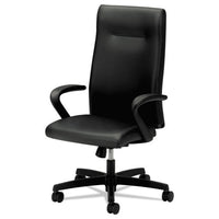 Ignition Series Executive High-back Chair, Supports Up To 300 Lbs., Black Seat-black Back, Black Base