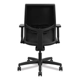 Ignition 2.0 4-way Stretch Low-back Mesh Task Chair, Supports Up To 300 Lb, 16.75" To 21.25" Seat Height, Black