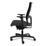 Ignition Series Mesh Mid-back Work Chair, Supports Up To 300 Lbs., Iron Ore Seat-black Back, Black Base