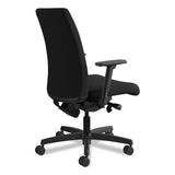 Ignition Series Mid-back Work Chair, Supports Up To 300 Lbs., Black Seat-black Back, Black Base