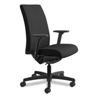 Ignition Series Mid-back Work Chair, Supports Up To 300 Lbs., Black Seat-black Back, Black Base