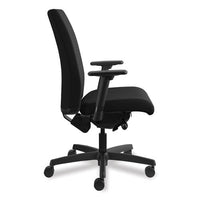 Ignition Series Mid-back Work Chair, Supports Up To 300 Lbs., Black Seat-black Back, Black Base