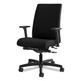 Ignition Series Mid-back Work Chair, Supports Up To 300 Lbs., Black Seat-black Back, Black Base