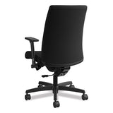 Ignition Series Mid-back Work Chair, Supports Up To 300 Lbs., Black Seat-black Back, Black Base