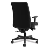 Ignition Series Mid-back Work Chair, Supports Up To 300 Lbs., Black Seat-black Back, Black Base