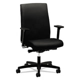 Ignition Series Mid-back Work Chair, Supports Up To 300 Lbs., Black Seat-black Back, Black Base