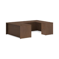 Mod Bridges, 42"w X 24"d X 29"h, Sepia Walnut