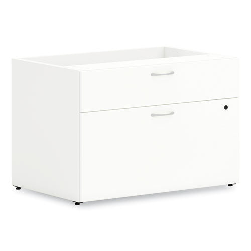 Mod Low Personal Credenza, 30w X 20d X 21h, Simply White