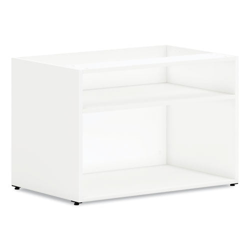 Mod Low Storage Credenza, 30w X 20d X 21h, Simply White