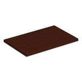 Mod Low Credenza Top, 30w X 20d X 1h, Sepia Walnut