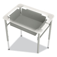 Smartlink Metal Book Box, 19.5 X 13 X 5, Silver, 4/carton