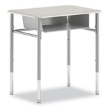 Smartlink Metal Book Box, 19.5 X 13 X 5, Silver, 4/carton