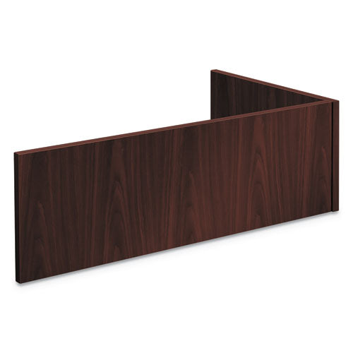 Foundation Reception Station - For Returns, 42 1-4w X 24d X 13h, Mahogany