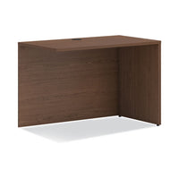Mod Return Shell, 42w X 24d X 29h, Sepia Walnut