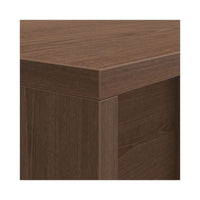Mod Return Shell, 42w X 24d X 29h, Sepia Walnut
