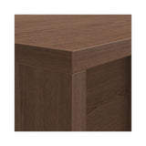 Mod Return Shell, 42w X 24d X 29h, Sepia Walnut