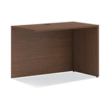 Mod Return Shell, 42w X 24d X 29h, Sepia Walnut
