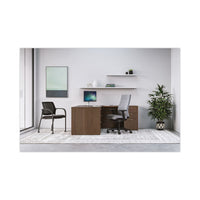 Mod Return Shell, 48w X 24d X 29h, Sepia Walnut