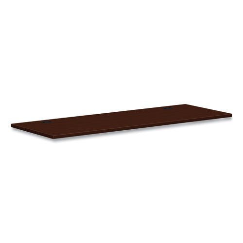 Mod Worksurface, 66w X 24d, Traditional Mahogany