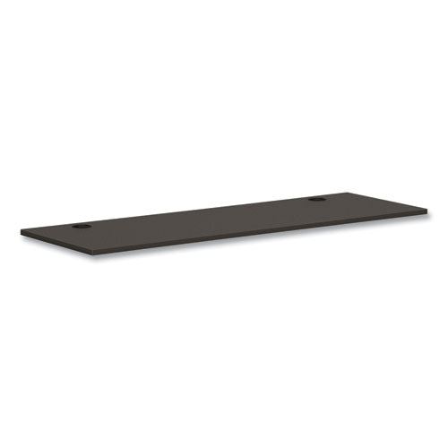 Mod Worksurface, 72w X 24d, Slate Teak