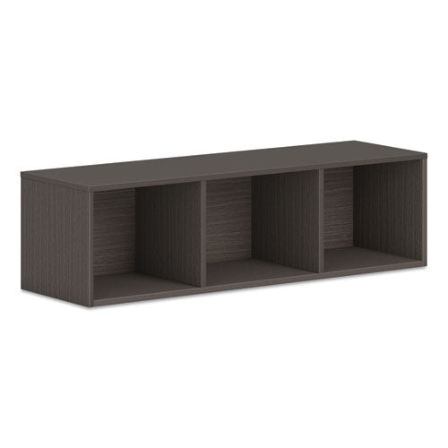 Mod Wall Storage, 48w X 14d X 39.75h, Slate Teak