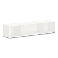 Mod Wall Storage, 66w X 14d X 39.75h, Simply White