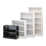 Metal Bookcase, Two-shelf, 34-1-2w X 12-5-8d X 29h, Light Gray