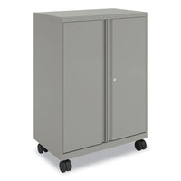 Smartlink Mobile Cabinet, 10 Compartments, 30w X 18d X 42.32h, Platinum Metallic, Ships In 7-10 Business Days
