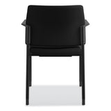 Accommodate Series Guest Chair With Fixed Arms, 23.25" X 22.25" X 32", Black, 2-carton