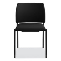 Accommodate Series Guest Chair, 23.25" X 22.25" X 32", Black, 2-carton