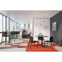 Accommodate Series Guest Chair, 23.25" X 22.25" X 32", Black, 2-carton