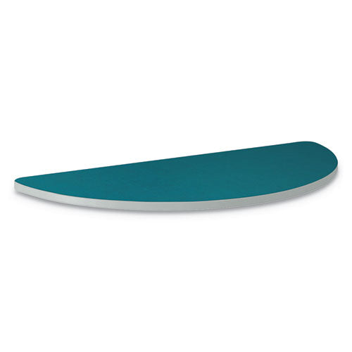 Build Half Round Shape Table Top, 60w X 30d, Pinnacle