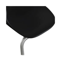 Smartlink Four-leg Chair, 19.5" X 19.63" X 31", Onyx Seat, Onyx Base, 4-carton