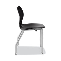 Smartlink Four-leg Chair, 19.5" X 19.63" X 31", Onyx Seat, Onyx Base, 4-carton