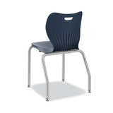 Smartlink Four-leg Chair, 19.5" X 19.63" X 31", Regatta Seat, Regatta Base, 4-carton