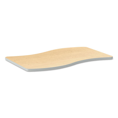 Build Ribbon Shape Table Top, 54w X 30d, Pinnacle
