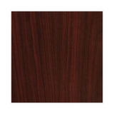 Mod Rectangular Conference Table Top, 72w X 36d, Traditional Mahogany