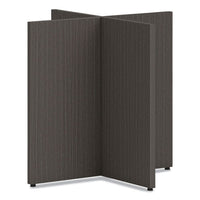 Mod X-base For 48" Table Tops, Slate Teak