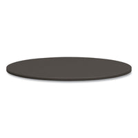 Mod Round Conference Table Top, 48" Dia, Slate Teak