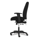 Network High-back Chair, Supports Up To 250 Lbs., Black Seat-black Back, Black Base