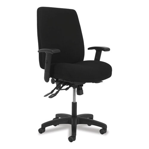 Network High-back Chair, Supports Up To 250 Lbs., Black Seat-black Back, Black Base