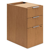 Voi Support Pedestal, Left Or Right, 3-drawers: Box-box-file, Legal-letter, Mahogany, 16" X 20" X 28.5"