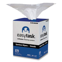 Easy Task A100 Wiper, Center-pull, 10 X 12, 275 Sheets-roll With Zipper Bag, 6-carton