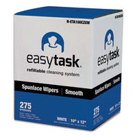 Easy Task A100 Wiper, Center-pull, 10 X 12, 275 Sheets-roll With Zipper Bag