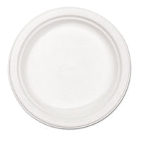 Paper Dinnerware, Plate, 8 3-4" Dia, White, 500-carton