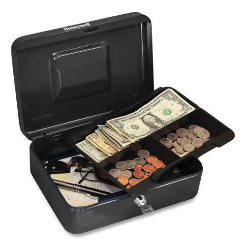 Cash Management Box, 7.9 X 6.5 X 3.5, Black