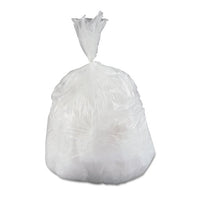 High-density Commercial Can Liners, 4 Gal, 6 Microns, 17" X 18", Clear, 2,000-carton